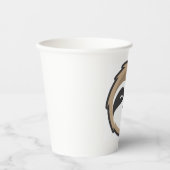 Gobelets En Papier Sloth Mascot (Recto)