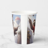 Gobelets En Papier Sloth Ziplining (Droite)