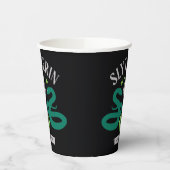 Gobelets En Papier SLYTHERIN™ House Double Snake Locket Graphique (Gauche)