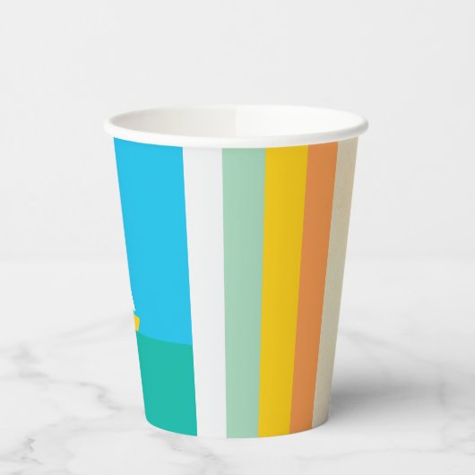 Gobelets En Papier Smooth Sailin Paper Party Cup (Gauche)