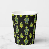 Gobelets En Papier Snarky Grinch | Funny I'm Only Talking to My Dog (Verso)