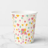 Gobelets En Papier Snoopy Bunches of Balloons Motif (Verso)