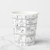 Gobelets En Papier Snoopy & Charlie Brown | Muffin anglais (Recto)