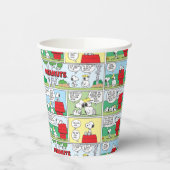 Gobelets En Papier Snoopy et ses frères Andy & Olaf (Gauche)