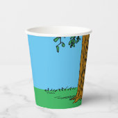 Gobelets En Papier Snoopy "Joe Cool" debout (Recto)