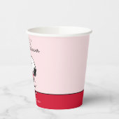 Gobelets En Papier Snoopy | Little Sweetheart Baby Shower Paper Cups (Gauche)