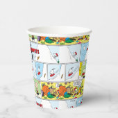 Gobelets En Papier Snoopy Sled Riding Food Dish (Droite)