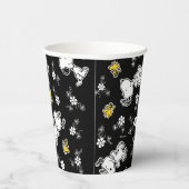 Gobelets En Papier Snoopy & Woodstock Fun & Flowers (Droite)