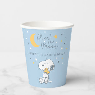 Gobelets En Papier Snoopy & Woodstock Tasse pour Baby Shower Over t