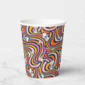 Gobelets En Papier Snoopy & Woodstock Vibes Super Motif violet (Droite)