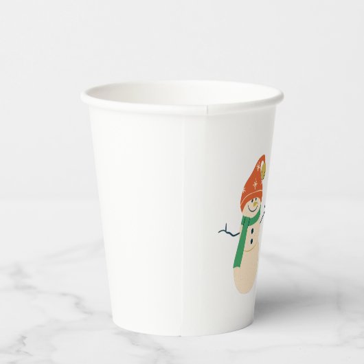 Gobelets En Papier snow man t by premora (Droite)