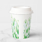 Gobelets En Papier Snowdrops de printemps (Droite)