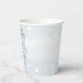 Gobelets En Papier Snowflakes Baby It's Cold Outside Baby shower (Gauche)