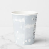 Gobelets En Papier Snowflakes Baby It's Cold Outside Baby shower (Droite)