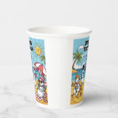 Gobelets En Papier Snowman Beach Bash (Droite)