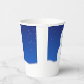 Gobelets En Papier Snowman's Dessine ton visage Noël (Droite)