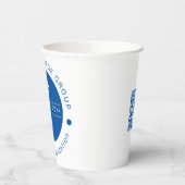 Gobelets En Papier Société hypothécaire personnalisée moderne Ajouter (Gauche)