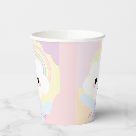 Gobelets En Papier Sofia Cloud (Gauche)