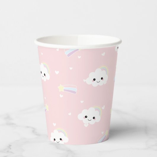 Gobelets En Papier Sofia Cloud (Gauche)