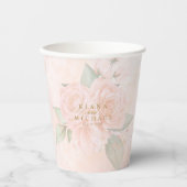 Gobelets En Papier Soft Blush Rose V2 ID828 (Recto)