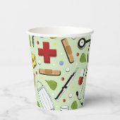 Gobelets En Papier Soins infirmiers (Verso)