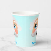 Gobelets En Papier Soirée de Noël secrète Père Noël (Droite)