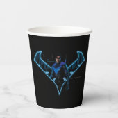 Gobelets En Papier Soirée Gotham Knights dans le logo (Verso)