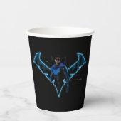 Gobelets En Papier Soirée Gotham Knights dans le logo (Recto)