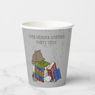 Gobelets En Papier Soirée Littéraire Murder Mystery