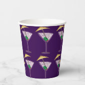 Gobelets En Papier Soirée Martini (Recto)