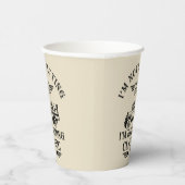 Gobelets En Papier Soixante vintage 60e anniversaire (Droite)