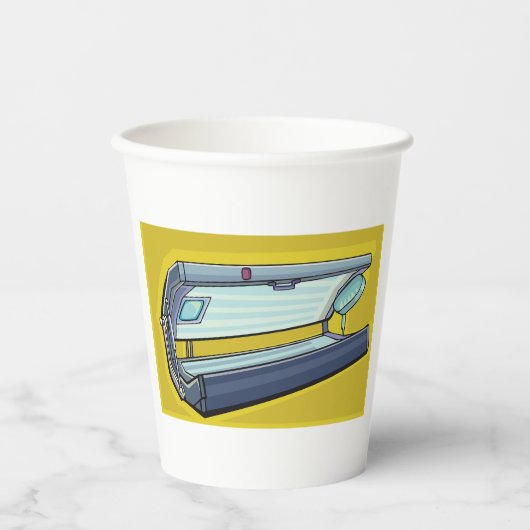 Gobelets En Papier Solarium bronzage (Recto)