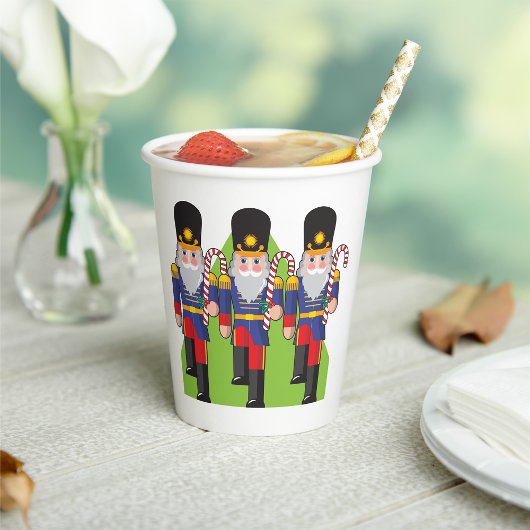 Gobelets En Papier Soldats des Noisettes avec Sucres de canne