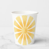 Gobelets En Papier Soleil (Verso)