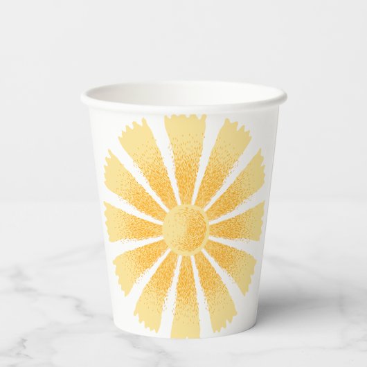 Gobelets En Papier Soleil (Verso)