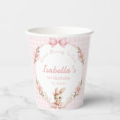 Gobelets En Papier Some Bunny is Turning One 1st Birthday (Recto)