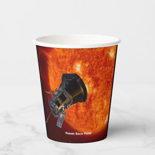 Gobelets En Papier Sonde spatiale Parker Solar Probe (Recto)