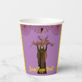 Gobelets En Papier Sorcière éffrayante (Verso)