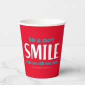 Gobelets En Papier Sourire (Recto)