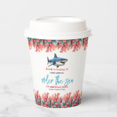 Gobelets En Papier Sous la mer 1er fête d'anniversaire (Recto)