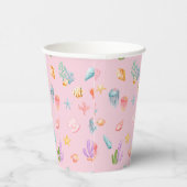 Gobelets En Papier Sous la mer Anniversaire (Droite)