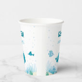 Gobelets En Papier Sous la mer En face de la mer Océan Animaux (Droite)