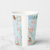 Gobelets En Papier Sous la mer Sirènes anniversaire de enfant (Gauche)