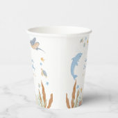 Gobelets En Papier Sous le parti Anniversaire de enfant de la mer (Droite)