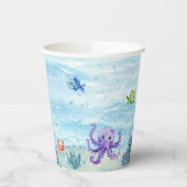 Gobelets En Papier Sous les tasses de la Sea Party (Gauche)