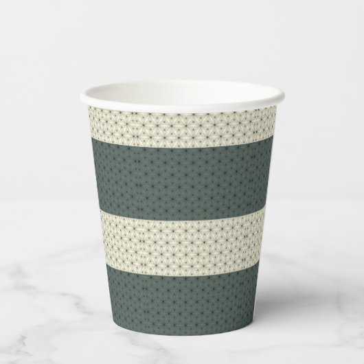 Gobelets En Papier Soyez cool, portez du vert (Verso)