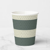 Gobelets En Papier Soyez cool, portez du vert (Gauche)