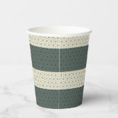 Gobelets En Papier Soyez cool, portez du vert (Droite)