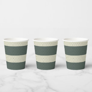 Gobelets En Papier Soyez cool, portez du vert