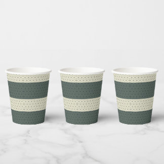 Gobelets En Papier Soyez cool, portez du vert